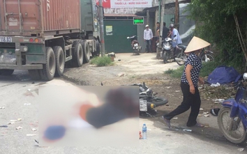 Tự ngã ra đường, nam thanh niên bị xe tải cán chết thương tâm