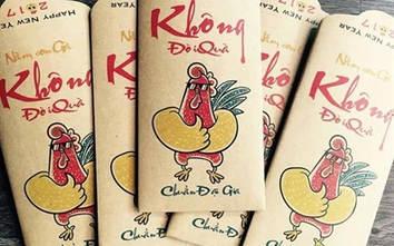 Phong bao lì xì Tết 2017 hình gà độc, lạ gây sốt
