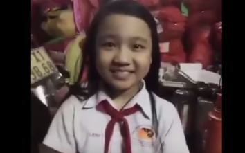 Bé gái hát mừng ngày 20/11 khiến người nghe "nổi da gà"