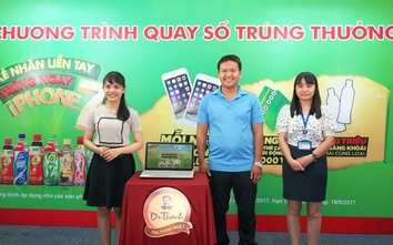 Tân Hiệp Phát tặng 180 Iphone 7 Plus cho khách hàng trong hè 2017