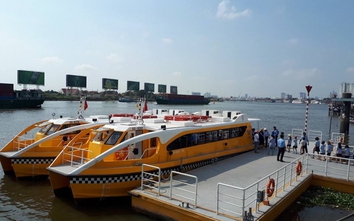 Giờ khởi hành, lộ trình, giá vé buýt đường sông TP.HCM mới nhất