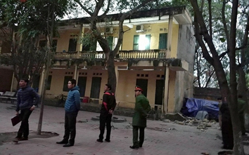 Sập lan can trường tiểu học, 13 học sinh phải nhập viện cấp cứu
