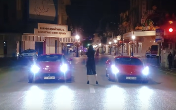 Tuấn Hưng cùng xế cưng Ferrari 488 GTB đóng MV ca nhạc