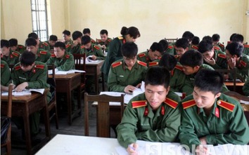 Điểm chuẩn 2017 các trường quân đội: Khối B dự kiến tăng nhẹ?