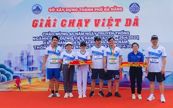 Sở Xây dựng Đà Nẵng tổ chức Giải chạy việt dã chào mừng 65 năm ngày truyền thống ngành Xây dựng Việt Nam