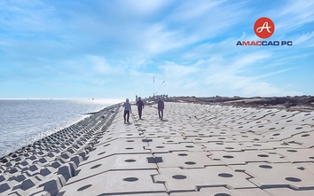 Ứng dụng công nghệ mới cho sản phẩm kè của AMACCAO PC trong loạt công trình trọng điểm