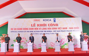 Khởi công dự án “Hành động bom mìn vì làng hòa bình Việt Nam – Hàn Quốc”