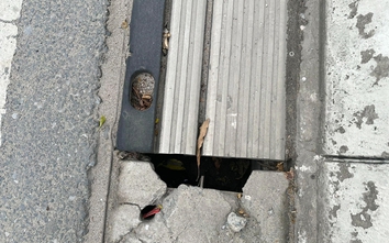 Công ty Cổ phần Công trình giao thông Hà Nội phúc đáp thông tin về tình trạng nắp cống xuống cấp trên đường Vành đai 2