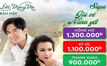 Đan Trường và Cẩm Ly "nối lại tình xưa" trong đêm nhạc Dốc Mộng Mơ tại Bản Mây, Fansipan ngày 1/9