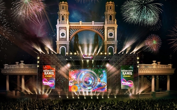 Hé lộ sân khấu “siêu trăng” hoành tráng của 8WONDER Moon Festival