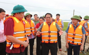 Thủ tướng hoãn họp, trực tiếp đi chỉ đạo ứng phó, khắc phục lũ lụt tại Bắc Giang