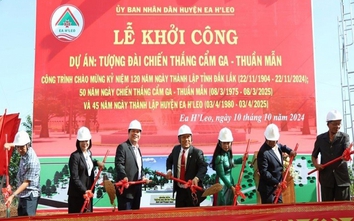 Ea H’leo (Đắk Lắk): Khởi công xây dựng tượng đài chiến thắng Cẩm Ga – Thuần Mẫn