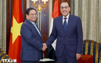 Thủ tướng Phạm Minh Chính hội kiến Thủ tướng Ai Cập Mostafa Madbouly