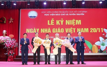 Học viện Báo chí và Tuyên truyền: Tri ân các thế hệ nhà giáo, khẳng định vị thế trung tâm đào tạo báo chí hàng đầu