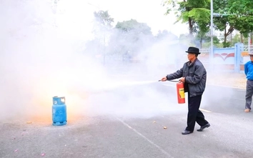 Quốc Oai (Hà Nội): Tuyên truyền nâng cao nghiệp vụ phòng cháy chữa cháy tại các di tích lịch sử, công trình văn hóa