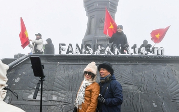 Đỉnh Fansipan được dự báo sẽ có băng tuyết vào cuối tuần này