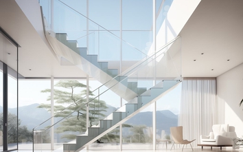 Ứng dụng kính siêu trắng trong thiết kế nội thất