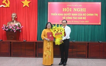 Đồng chí Hồ Thị Hoàng Yến giữ chức Bí thư Tỉnh ủy Bến Tre