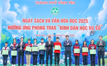 Vĩnh Yên (Vĩnh Phúc): Tổ chức Ngày sách và văn hóa đọc năm 2025