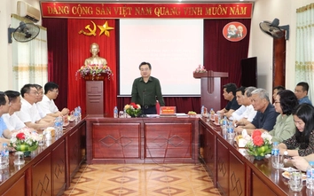 Bộ trưởng Bộ Xây dựng Nguyễn Thanh Nghị thăm, làm việc tại Điện Biên