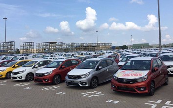Cận cảnh lô xe Honda Brio 2019 đầu tiên vừa cập cảng Việt Nam