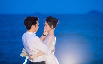 Rò rỉ loạt ảnh đính hôn bí mật tại bãi biển của Nhã Phương - Trường Giang