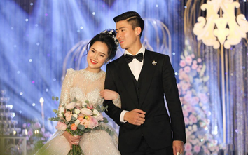 Bà xã xinh đẹp lên tiếng về tin đồn bị tuyển thủ Duy Mạnh xúc phạm