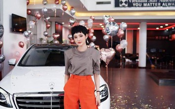 Sau Cường Đô la, đến lượt Hiền Hồ bắt trend "đi xe Mercedes" bạc tỷ