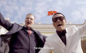 Đại sứ Mỹ tại Việt Nam đọc rap, chúc Tết người Việt