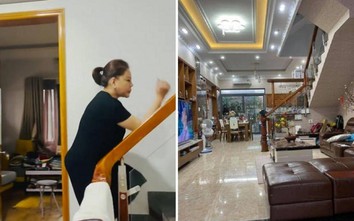 Không gian ngôi nhà 3 tầng bề thế của Lê Giang