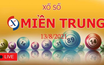 Kết quả xổ số miền Trung thứ 6 ngày 13/8