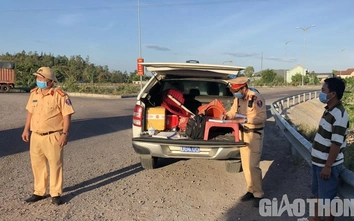 Lập đội phản ứng nhanh, TTKS xử nghiêm xe ben vi phạm trên QL19 Bình Định