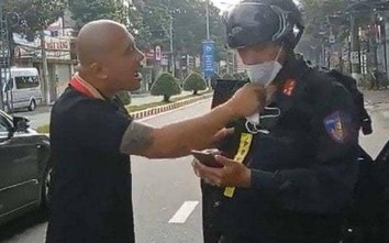 Lái xe sang, vi phạm phòng dịch, dọa "giết cả nhà" chiến sĩ CSCĐ