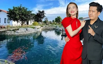 Mê mẩn biệt thự nhà vườn như resort 5 sao của Trường Giang và Nhã Phương
