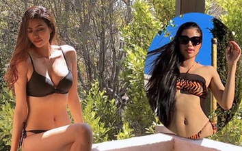 Phạm Hương diện bikini hở bạo giữa tin đồn sắp về Việt Nam