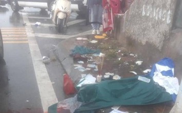 Lộ nguyên nhân người phụ nữ đi xe máy tử vong ở chân cầu Vĩnh Tuy