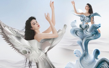 Phạm Băng Băng diện váy cưới hở bạo, lộ tín hiệu vui sau khi bị cấm sóng