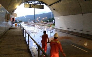 Đã thông hầm số 2 qua đèo Hải Vân sau lũ quét kinh hoàng