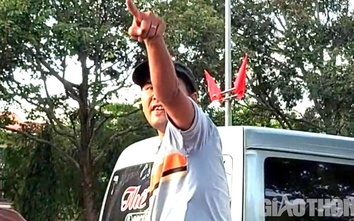 Điều tra xe dù bến cóc, PV Báo Giao thông bị tài xế đánh gây thương tích