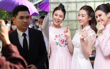 Rò rỉ ảnh hiếm trong đám hỏi Đỗ Mỹ Linh và con trai bầu Hiển