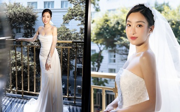 Tiệc cưới Đỗ Mỹ Linh và con trai bầu Hiển: Nhan sắc cô dâu "gây choáng"