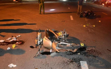 Va chạm với xe máy không biển số, một cô giáo bị chấn thương nặng