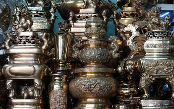 Bao sái lư đồng dịp Tết, kiếm tiền triệu mỗi ngày