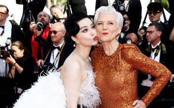 LHP Cannes: Phạm Băng Băng lộ khuyết điểm già nua bên mẹ tỷ phú Elon Musk