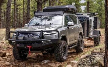 Cải tạo xế sang Lexus LX 600 thành "nhà di động" tiện nghi