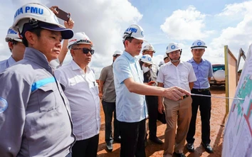 Thứ trưởng Lê Anh Tuấn thúc tiến độ các hạng mục dự án sân bay Long Thành
