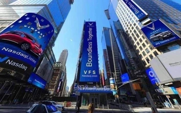 Cổ phiếu VinFast chào sàn Nasdaq, vốn hóa đạt 23 tỷ USD