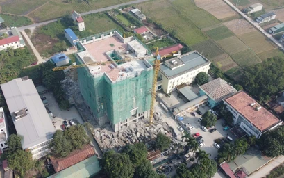 Dự án nhà khám chữa bệnh hơn 200 tỷ đồng tại Thanh Hóa tăng tốc về đích