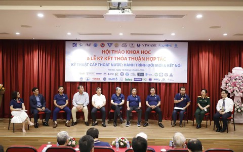 Thúc đẩy đổi mới công nghệ kỹ thuật cấp thoát nước và kết nối doanh nghiệp