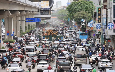 Hà Nội phân luồng phố Chiến Thắng, các lộ trình thay thế tài xế cần biết